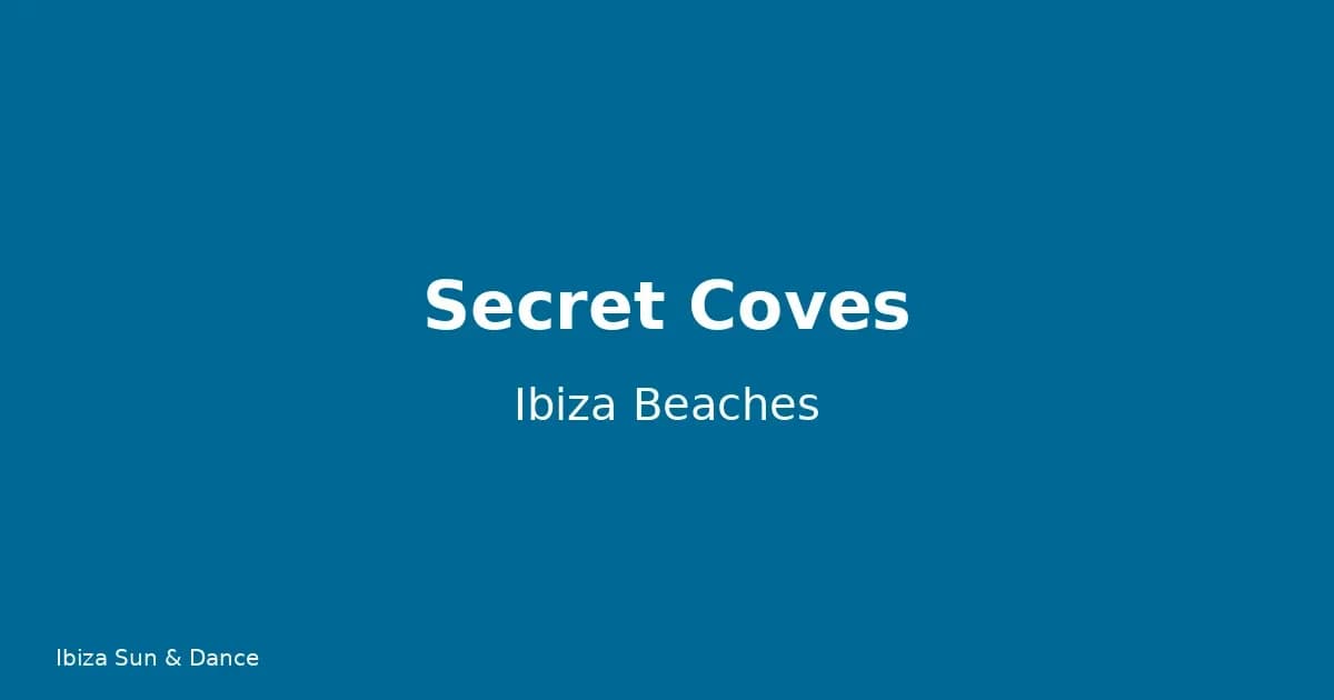 Calas secretas de Ibiza para grupos de amigos