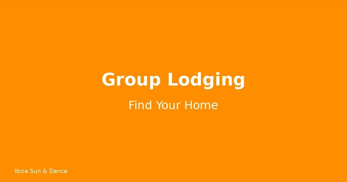 Dónde alojarse en grupo en Ibiza: villas y casas